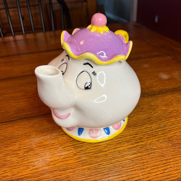Disney Dining Disney Mrs Potts Beauty The Beast Teapot Poshmark